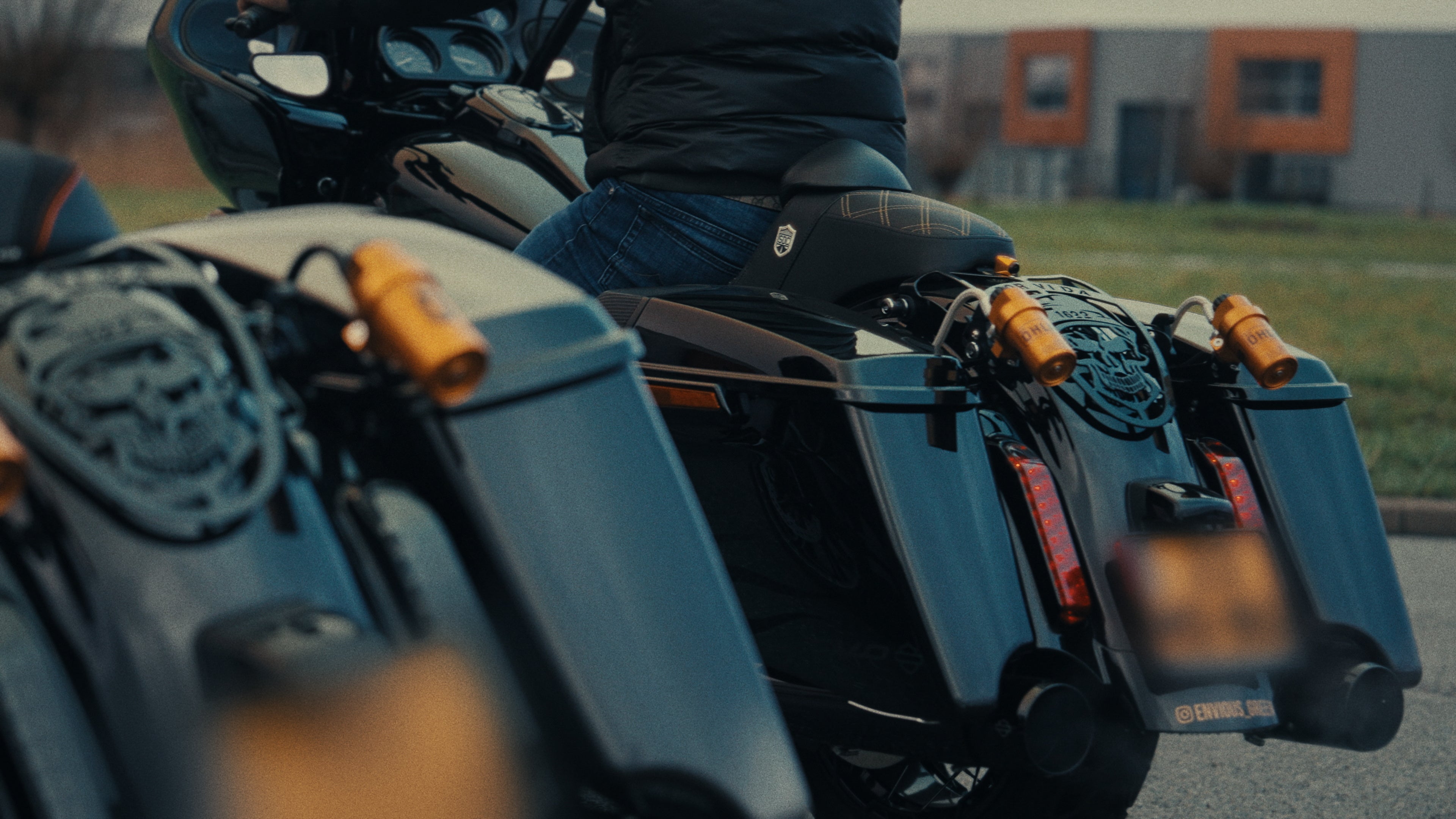 Customized Fender Guard for Harley Touring