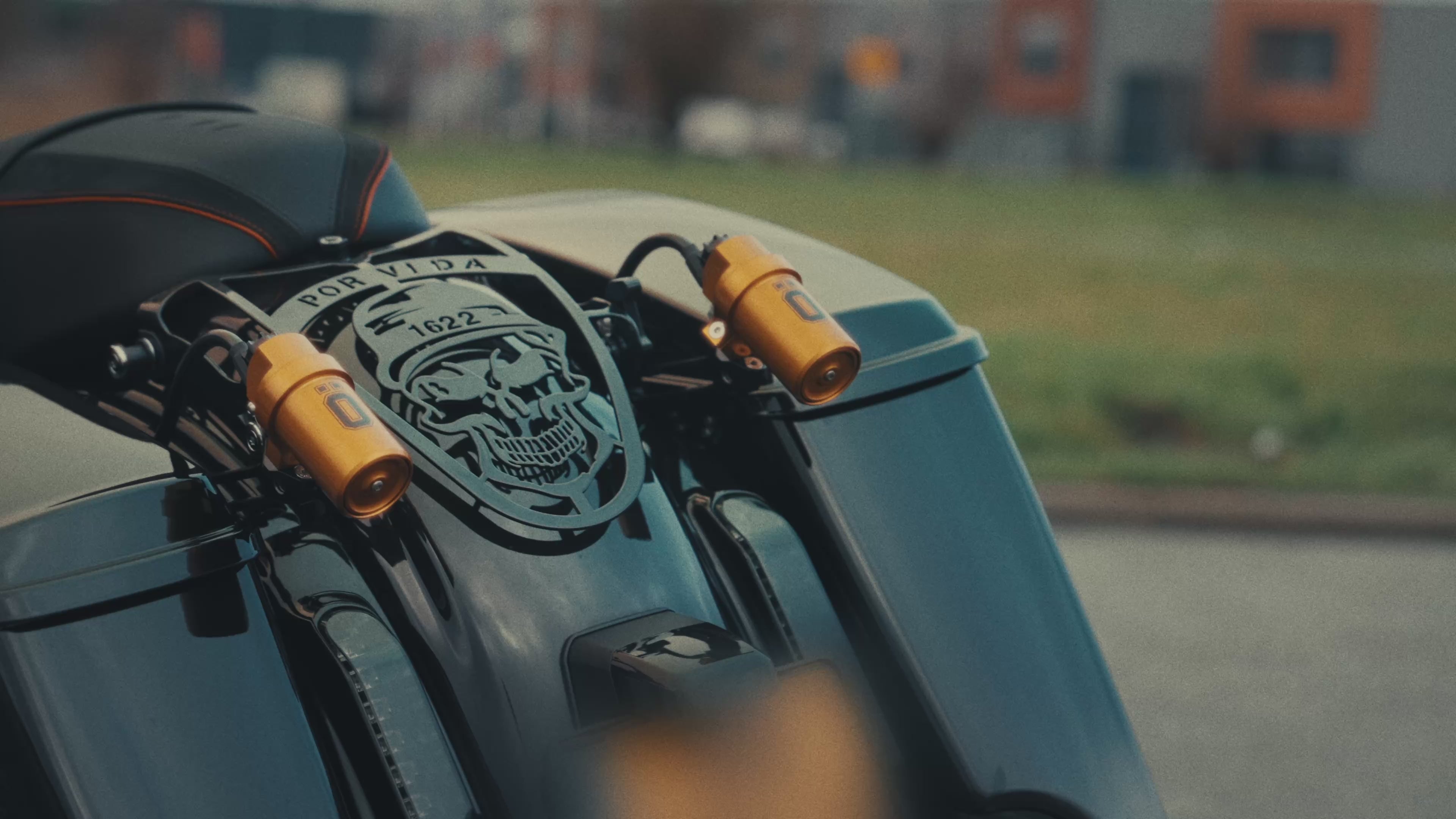 Customized Fender Guard for Harley Touring